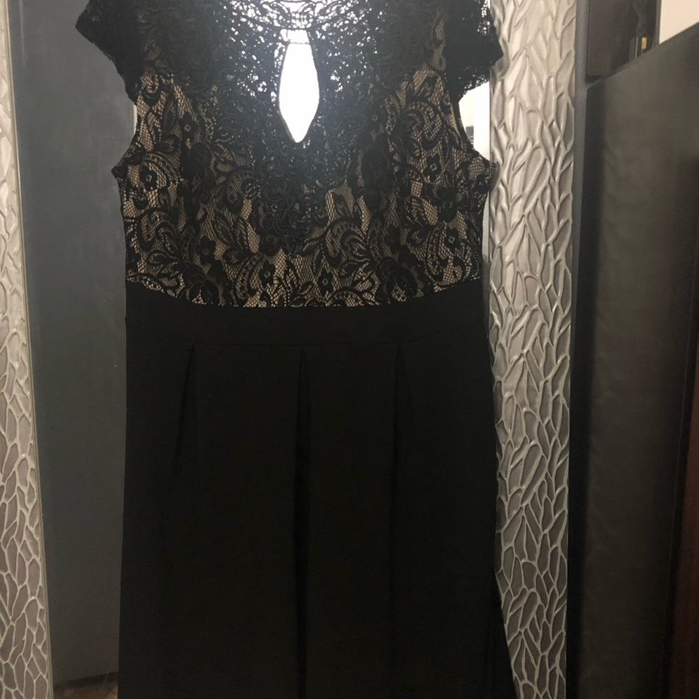 Black Lacey top dress. Great condition.